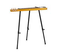 Lap Steel Guitar Slide and Stand by Gear4music Gold