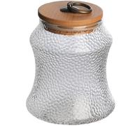 LAPADULA Tarros de cristal para té, tarros de almacenamiento para té suelto, tarros sellados grandes para té, vasos transparentes para el hogar para despertar té