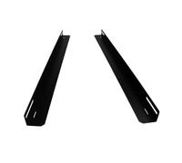Lapara Guía Fija para Rack F100 Negro RAL 9004 (par) LA-00030204