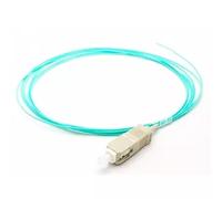 Lapara Pigtail fibra óptica multi-modo OM3 LC/APC y SC/APC de 1 a 2 metros (SC OM3, 2M) - LA-05050103