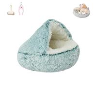 Lapcatz - Cama nido Olvys Cozy Cocoon para perro, cómoda cama para mascotas, acogedora cama para mascotas, cama para perros de tamaño mediano (con cortaúñas para mascotas y herramienta de depilación)