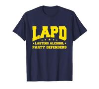LAPD - Defensores duraderos del partido del alcohol, Los Ángeles Funny Camiseta