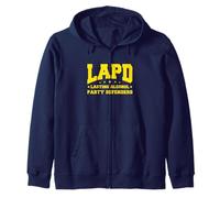 LAPD - Defensores duraderos del Partido del Alcohol, Los Ángeles Funny Sudadera con Capucha
