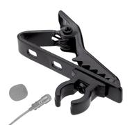 Lapel Mic Clip, Metal Microphone Clip, Clip- Microphone Holder, Lavalier Microphone Clamps, Microphone Accessories, Wireless Mic, Recording Accessories, Video Conferencing Mic Clip