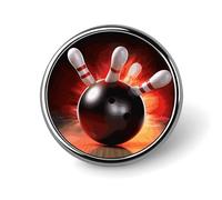 Lapel Pin for Men Brooches And Pins for Women - The Black Cat Is Pacing on The Roof Round Metal Badge for Shirts, Jackets, Hats | Durable Fashion Accessory & Gift for Men, Women, Events