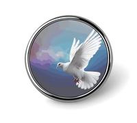 Lapel Pin for Men Brooches And Pins for Women - Various Type of Fishing Baits Round Metal Badge for Shirts, Jackets, Hats | Durable Fashion Accessory & Gift for Men, Women, Events