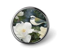 Lapel Pin for Men Brooches And Pins for Women - Various Type of Fishing Baits Round Metal Badge for Shirts, Jackets, Hats | Durable Fashion Accessory & Gift for Men, Women, Events