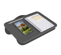 LAPGEAR Escritorio Compacto para Regazo, Color carbón, se Adapta a portátiles de hasta 15 Pulgadas, Estilo n.º 43105