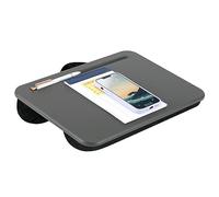 LAPGEAR Escritorio Compacto para Regazo, Color carbón, se Adapta a portátiles de hasta 15 Pulgadas, Estilo n.º 43105