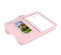 LAPGEAR Escritorio Compacto para Regazo, Cuarzo Rosa, se Adapta a portátiles de hasta 15 Pulgadas, Estilo n.º 43104