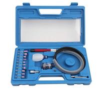 Lapicero pulidor de ángulo neumático de 19 piezas, pulidora neumática de matriz con rotación de alta velocidad de 58 000 rpm, diseño compacto y liviano para grabado, pulido y