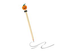 Lápices antiestresos, lápiz sensorial de madera de Halloween con tuerca | Herramienta de estudio silenciosa para educación especial, biblioteca escolar, oficina, casa, viaje, aula, niñas