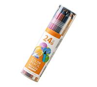 Lápices borrables a base de aceite, dibujo de color sin madera para artistas, principiantes, niños, libro para colorear, garabatear, borrable