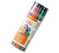 Lápices borrables a base de aceite, dibujo de color sin madera para artistas, principiantes, niños, libro para colorear, garabatear, borrable