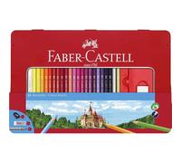 Lápices Color FABER-CASTELL Ecolápices, Caja Metal x48 Colores