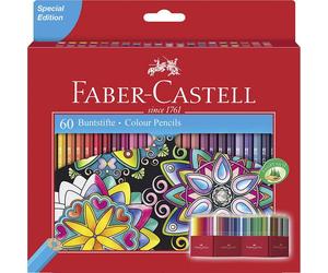 Lápices Color FABER-CASTELL Ecolápices, Caja x60 Colores