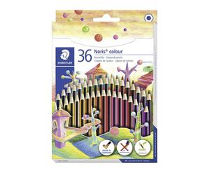 Lápices Color STAEDTLER Noris 185, Caja x36 Colores