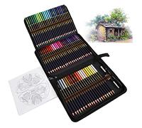 Lapices Colores Profesionales para Adultos y Niños, Juego de 72 Lapices con Base de Óleo Para pintar Mandalas de Adultos y Lapices de Dibujo, Libros de Colorear o útiles escolares