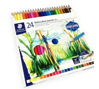 Lápices De Acuarela Staedtler - Viaje De Diseño - Estuche De 24 Colores