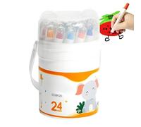 Lápices De Color - Giratorios de Secado Rápido Ideas de Regalos para Medias de Navidad,Lápices Giratorios para Niños | Suministros para Artes Plásticas Escolares Cumpleaños Niños Niñas