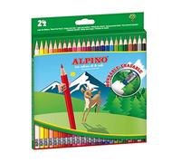 Alpino Lapices de colores borrable caja de 24 unidades colores surtidos