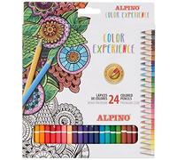 Alpino Lapices de Colores Experience Mina Premium 3,3 mm Caja cartón de 24 Unidades Colores