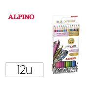 Lapices De Colores Alpino Experience Mina Premium 3,3 Mm Special Colors Caja De 12 Colores Surtidos