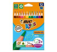 Lápices de Colores Bic Evolution Triangle Estuche 12 Unidades