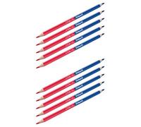 Lápices de colores bicolor., Fina., 10 unidades