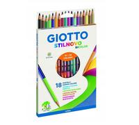 Lápices de colores de doble cara Stilnovo 18 colores GIOTTO