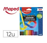 Lapices De Colores Maped Color Peps Infinity Caja De 12 Colores Surtidos