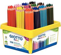Lápices de colores marca GIOTTO modelo LAPICES COLORES GIOTTO MEGA /108UD