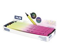 Lapices de colores milan serie sunset redondo multicolor caja de 12 unidades