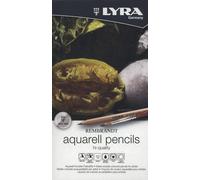 Lápices De Colores Solubles En Agua Lyra Rembrandt Aquarell Caja De Regalo De 12