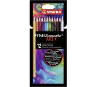 Lapices de colores stabilo aquacolor arty line acuarelables es (Importación USA)