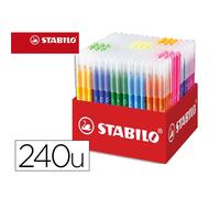 Lapices De Colores Stabilo Trio Az School Pack De 240 Unidades Surtidas 20 Colores