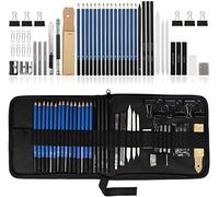 Lápices de Dibujo Artístico, UlifeME 50 Pcs Kit de Dibujo Profesional para Boceto, Lapiz Dibujos con Lapices de Carboncillo y Grafito & Lápices Arte, regalo para Artistas, Estudiantes, Niños y Adultos