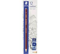 Lápices de mina de grafito Staedtler Tradition de alta calidad, paquete de 12, a
