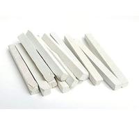 Lápices de pizarra comestibles Lápices de pizarra blanca Lápiz de tiza de pizarra de piedra natural (20 lápices) (100)