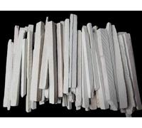 Lápices de pizarra para dibujo, lápices de tiza de buen sabor, listos para comer, paquete de 5 kg, color blanco roto