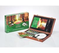 Lapices Derwent Academy Caja De Madera Surtido