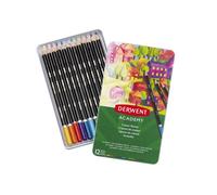 Lapices Derwent Academy Caja Metalica De 12 Piezas