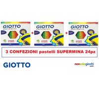 Lápices Giotto Supermina De 24 Colores 3,8MM 3 Cajas 2358.00 Fila -nuovo-it