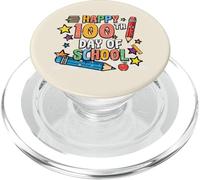 Lápices Happy 100th Day of School 100 Days para Hombres, Mujeres y niños PopSockets PopGrip para MagSafe