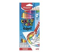 Lápices maped 12 Colores con goma
