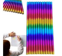 Lápices Multicolores - 12x Conjunto De Bocetos Estéticos, Divertidas Herramientas De Dibujo Para Colorear | Suministros De Arte Profesionales Para Adultos Con Fiesta Promueve La Escuela En El Aula Ill