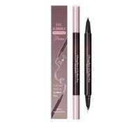 Lápices Para Las Cejas Para Las Mujeres | Delineador De Doble Punta 2 En 1 - Lápiz De Ojos Resistente A Manchas,Para Uso En Maquillaje De Belleza Para Mujeres Y Chicas En Citas, Fiestas Y Reunione