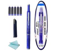 Lápices retráctiles para fuente - Rotulador Fine Nib Fountains | Tinta Transparente Barril | Parte de agarre suave | Nibs Fountain Bolígrafos | Herramienta de caligrafía sin fugas para dibujar