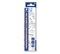 Lápices Staedtler de madera de grafito natural de calidad, paquete de 12, a part