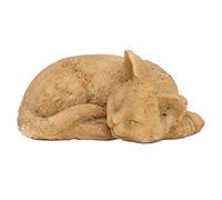 Lápida Sepulcral para Resina Mascotas, Piedra jardín,Lápida Conmemorativa de Resina Durable con Huella de Pata para Exteriores, Marcador de Jardín para Recordar a Tu Mascota para Jardín y Patio